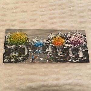 High Texture Landscape Painted Art Canvas